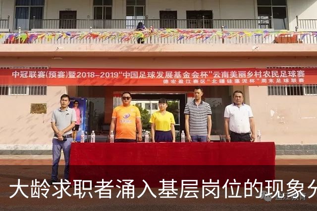 大龄求职者涌入基层岗位的现象分析